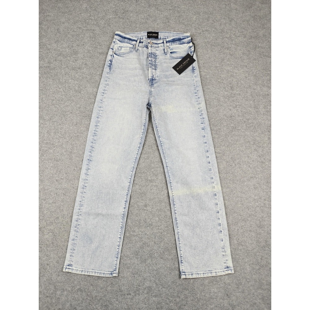 Black Orchid Parker Vintage Jeans Womens 27 Light Wash High Rise Straight Denim